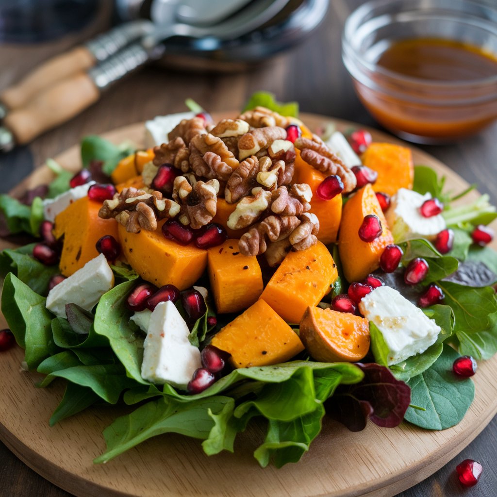 Fall Salad with Pomegranate