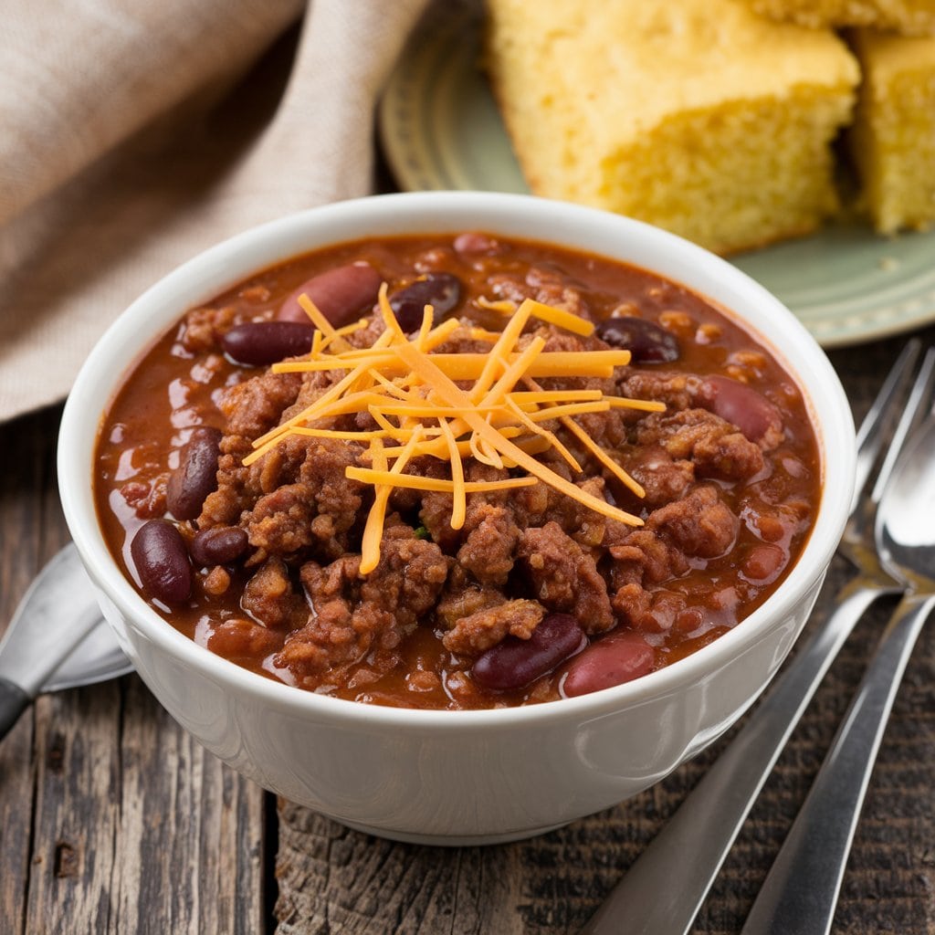 Ground Beef Chili Recipe min