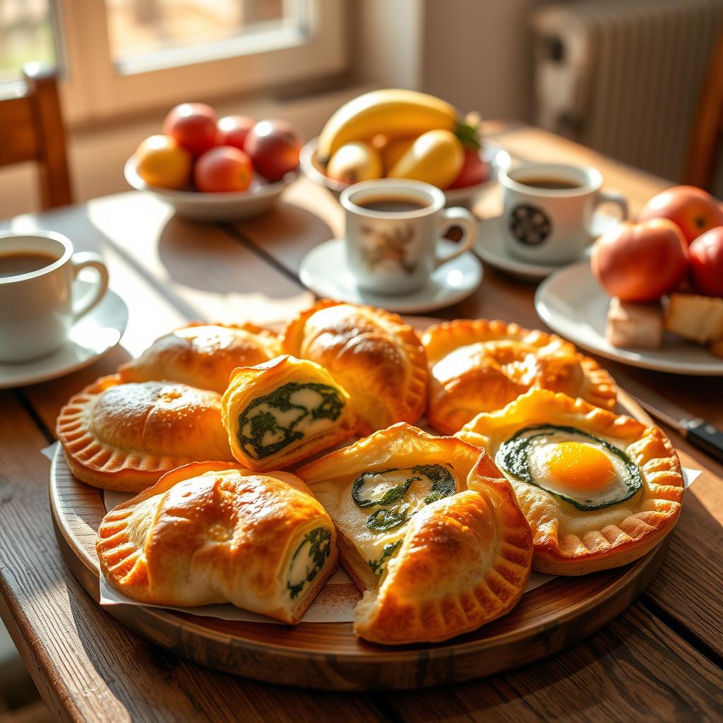 Air Fryer Puff Pastry Breakfast