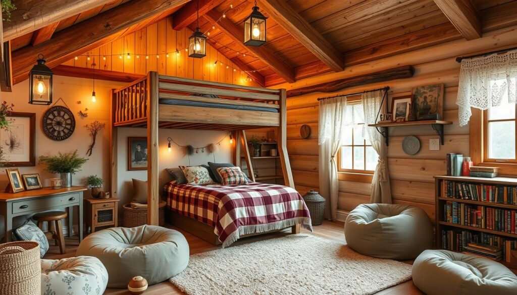 Rustic Country Teen Bedroom