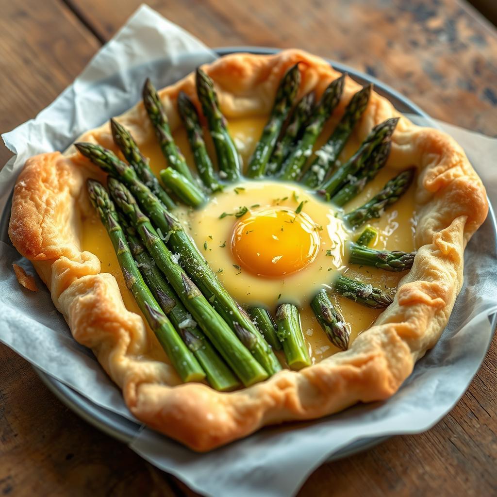 asparagus breakfast tart