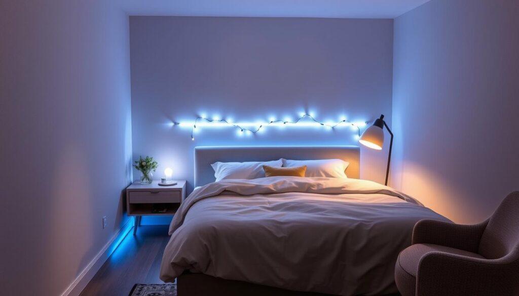 bedroom lighting