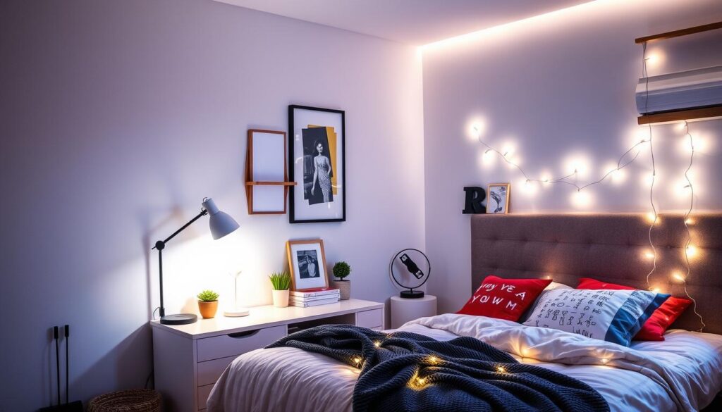 bedroom lighting