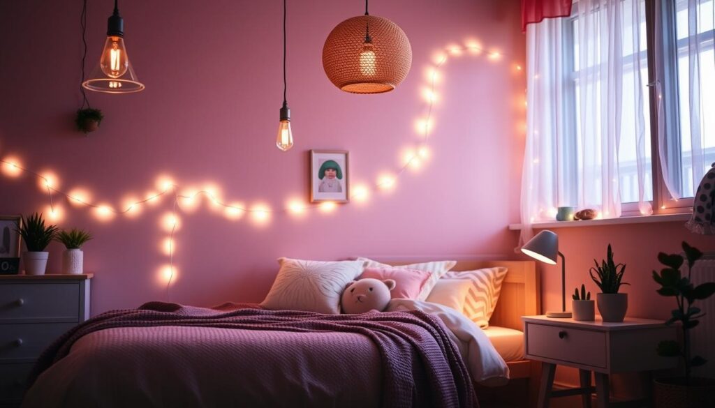 bedroom lighting