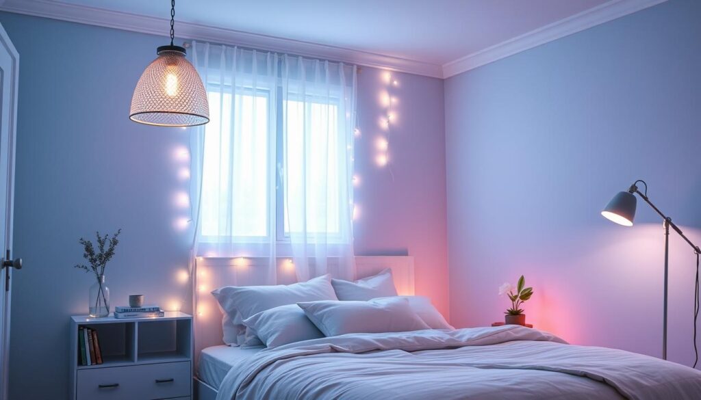 bedroom lighting