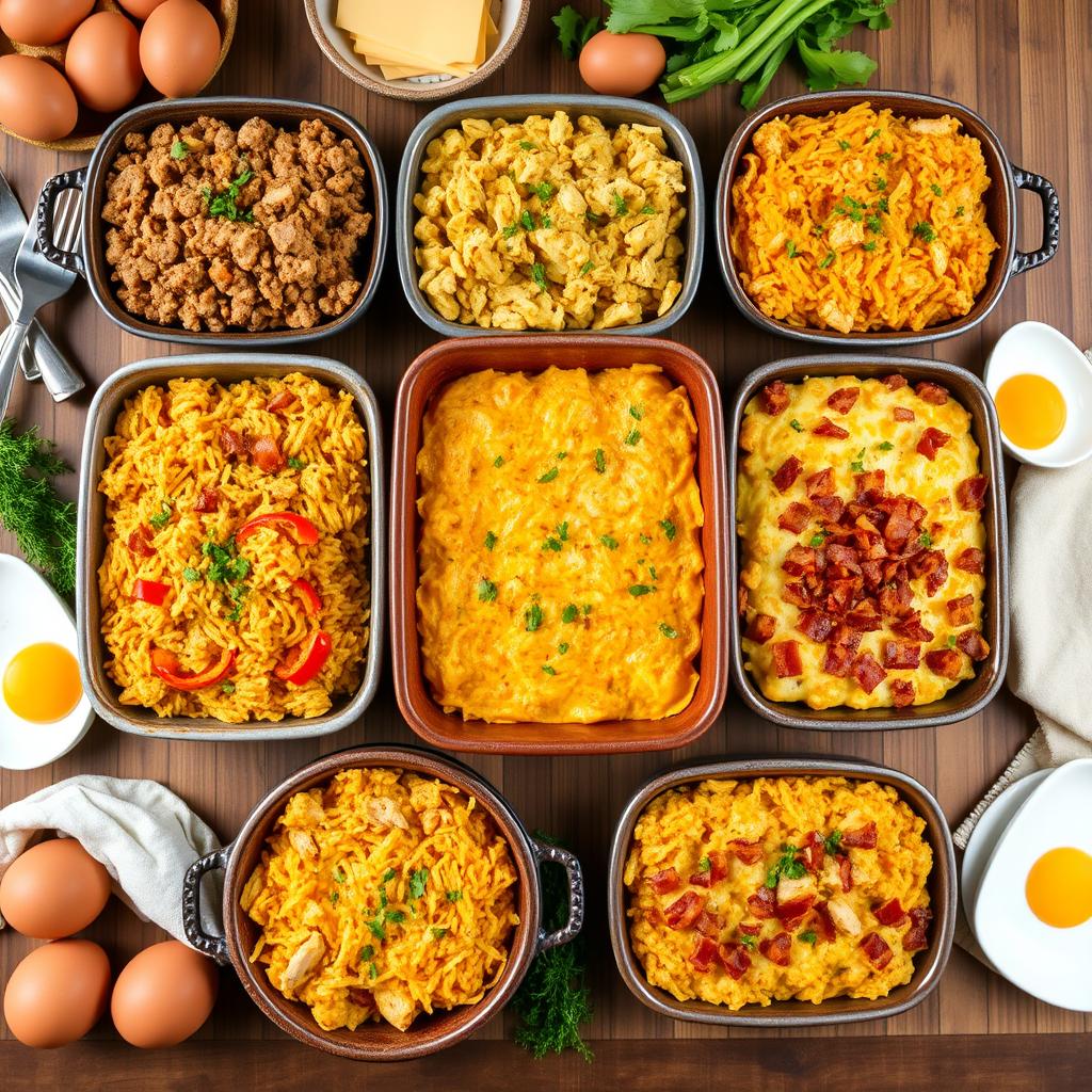 breakfast casserole variations