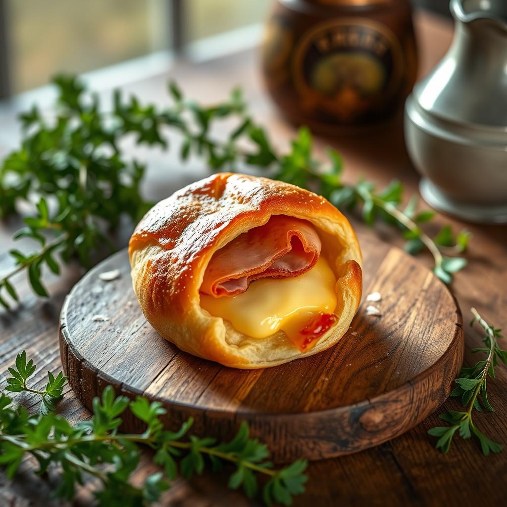 ham and cheese pastry