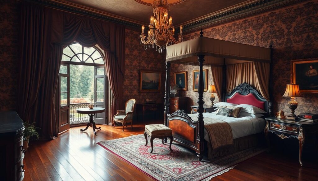 old money bedroom