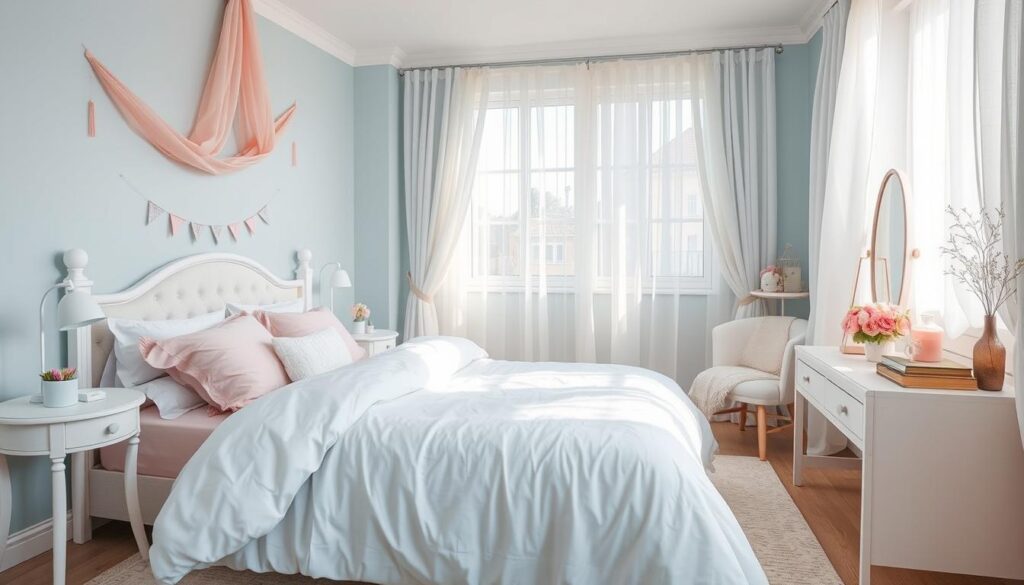 pastel bedroom