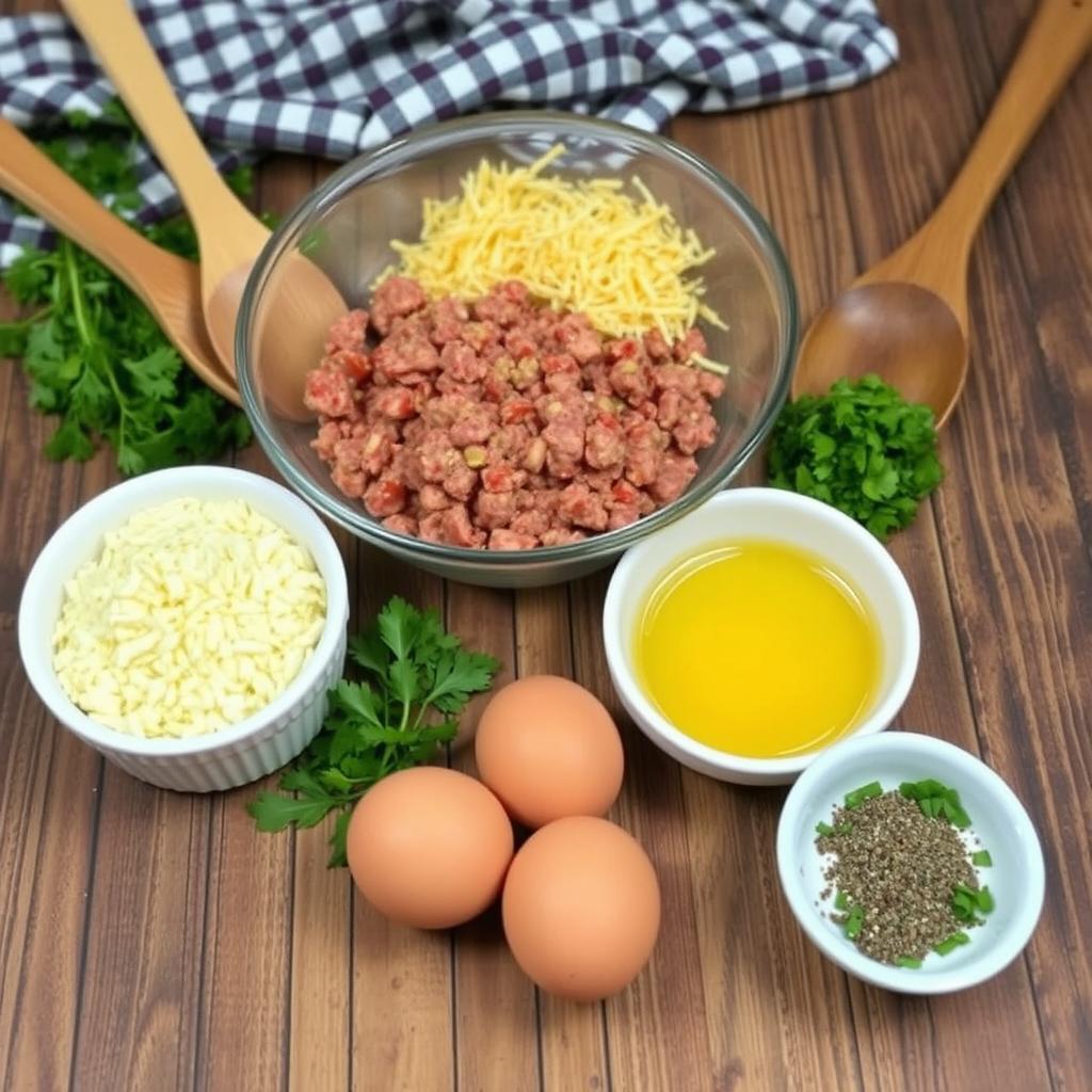 sausage balls ingredients