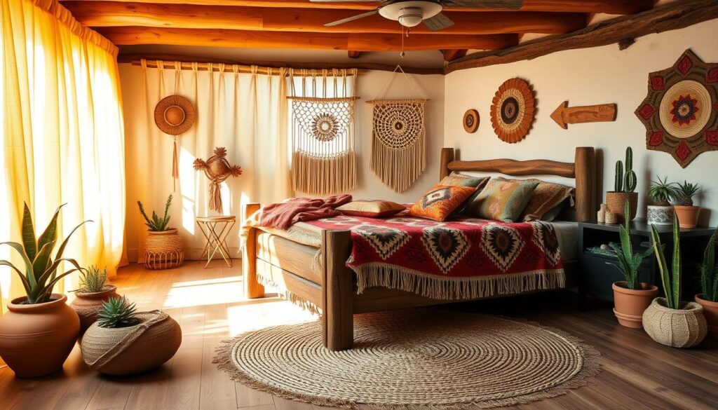 western style bedroom