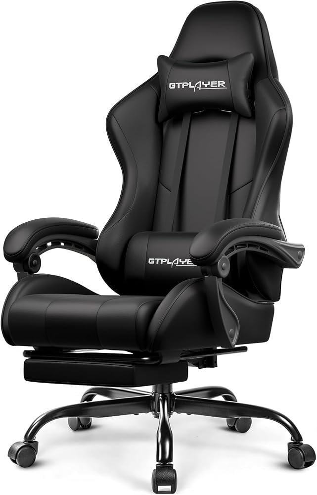 gaming chair with footrest for older boys
