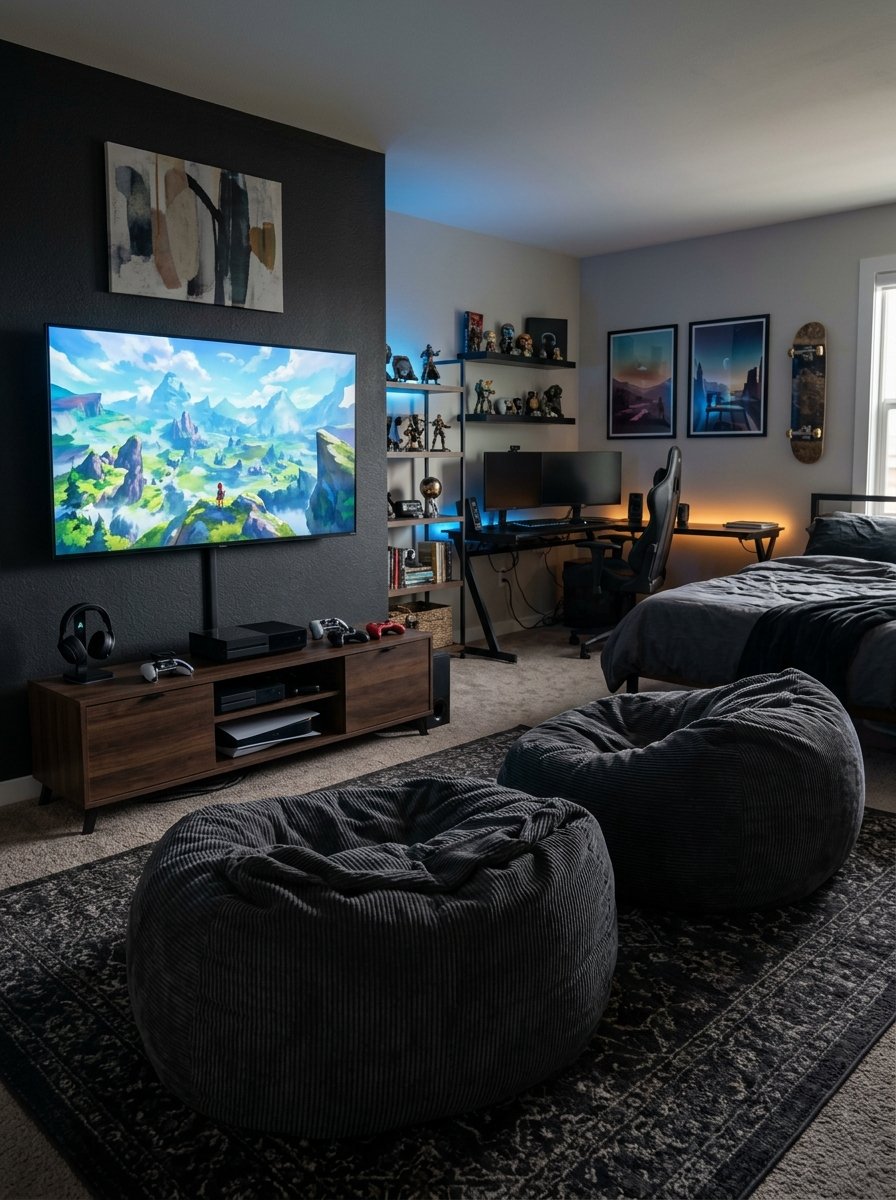 Bean bag gaming seats for friends