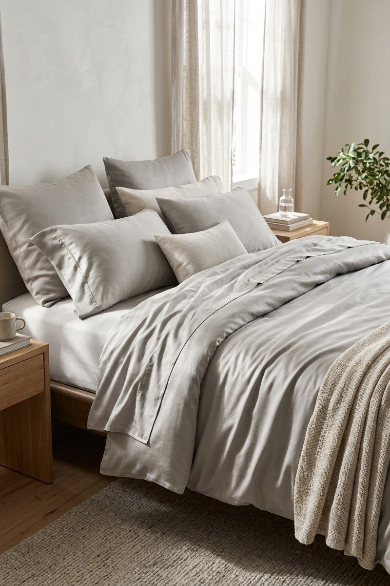 Silky bamboo sheets