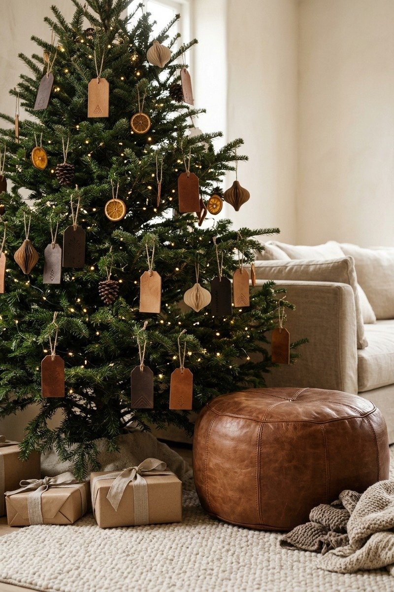Leather ornaments and accents