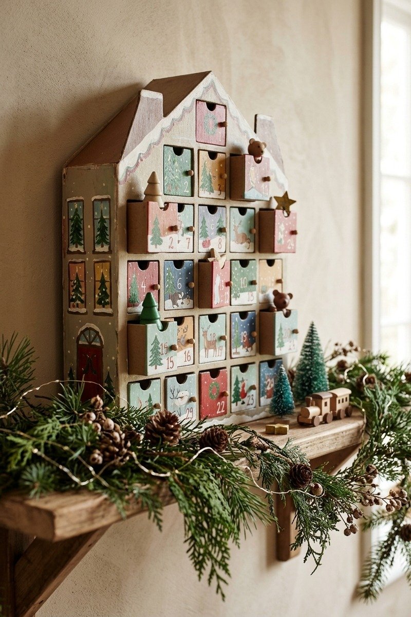 Kids toy advent calendar